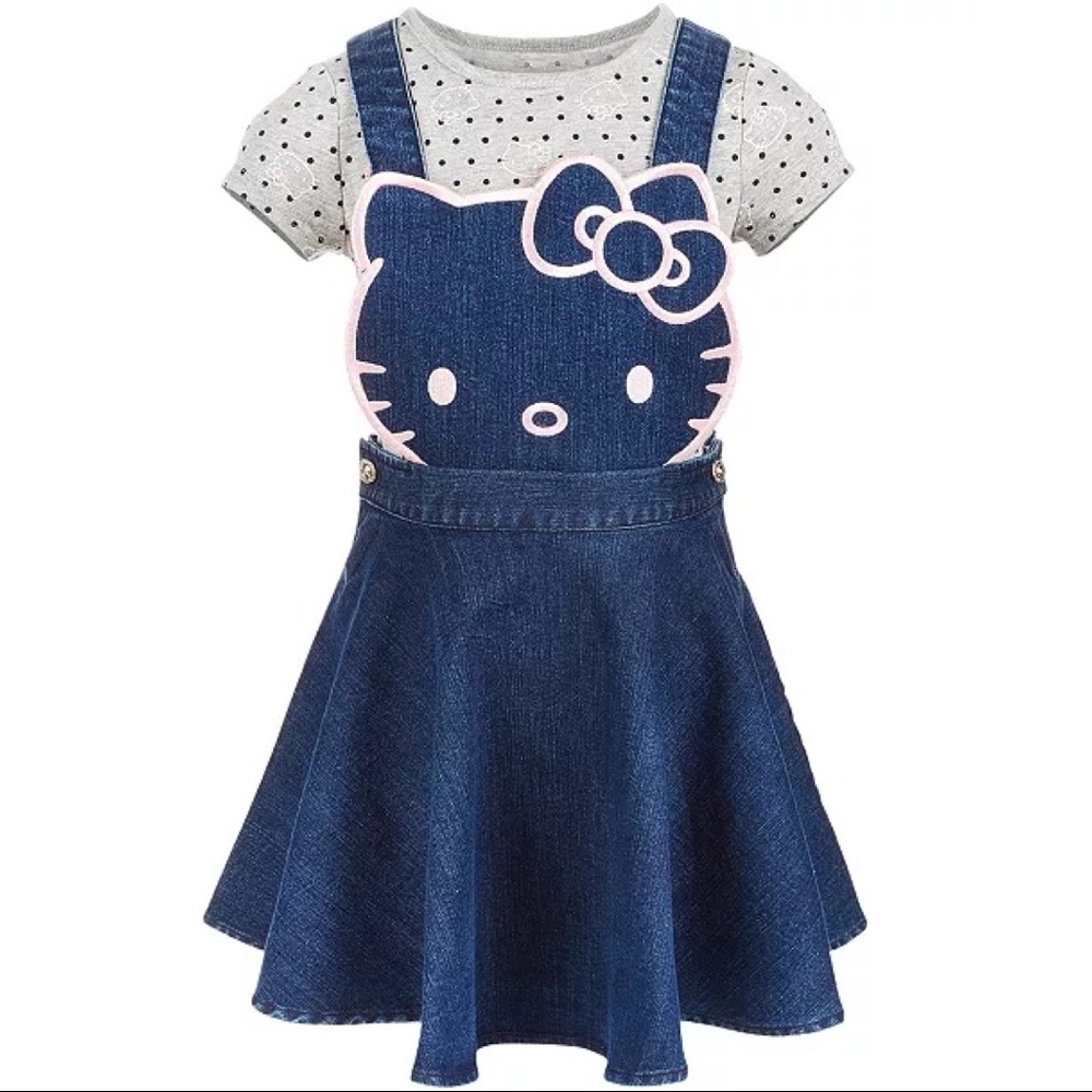 Hello Kitty Denim Skirtall